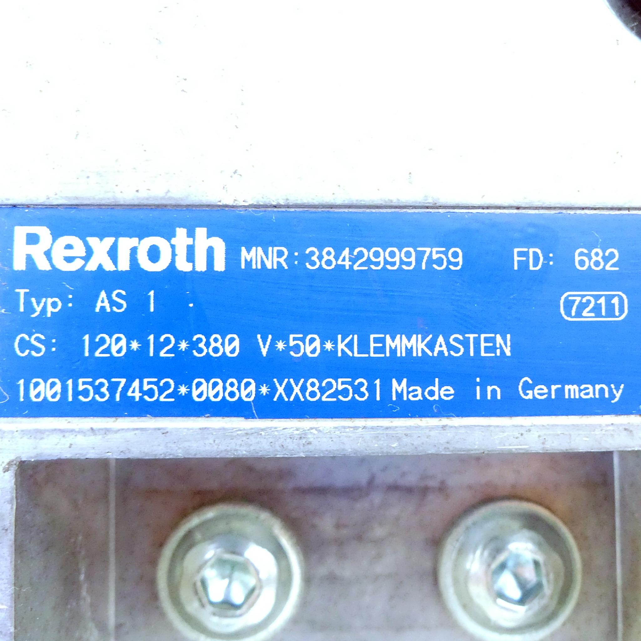 Produktfoto 2 von REXROTH Antriebsstation AS1