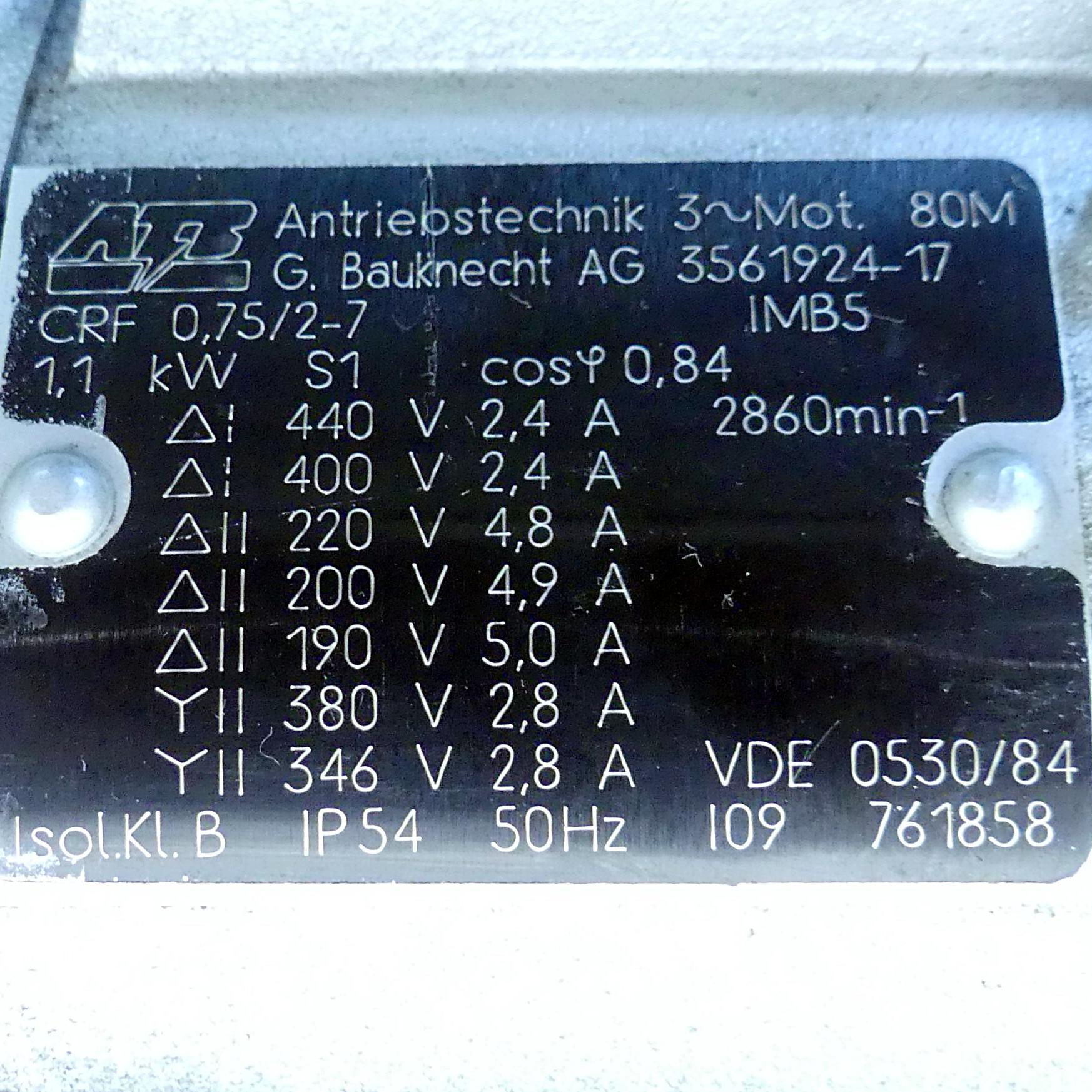 Produktfoto 2 von ATB Tauchpumpe VDE 0530/84