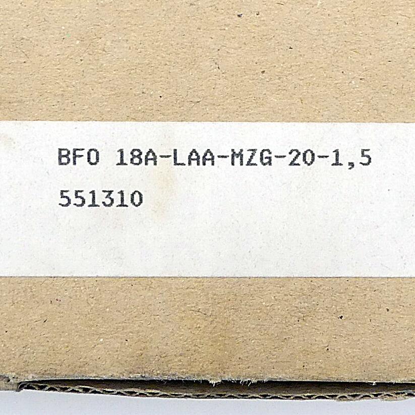 Produktfoto 2 von BALLUFF Lichtwellenleiter BFO 18A-LLA-MZG-20-1,5