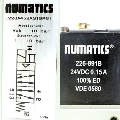 Produktfoto 2 von NUMATICS 5/2 Wegeventil