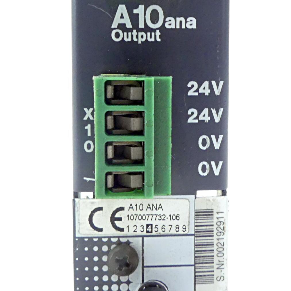 Produktfoto 2 von BOSCH A10 ana Output