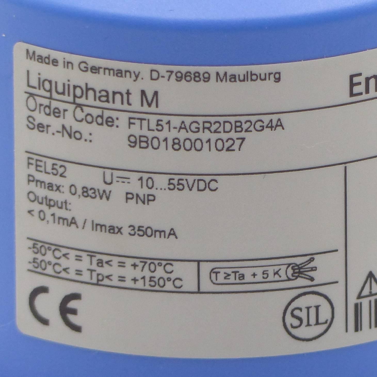 Produktfoto 2 von ENDRESS+HAUSER Grenzschalter Liquiphant M