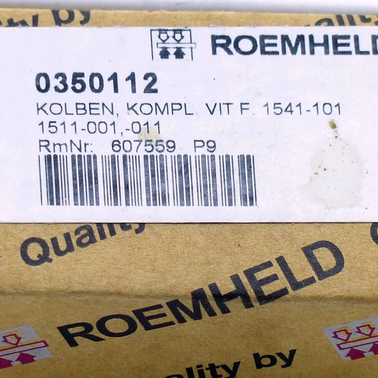 Produktfoto 2 von ROEMHELD Kolben komplett - Hub 16mm