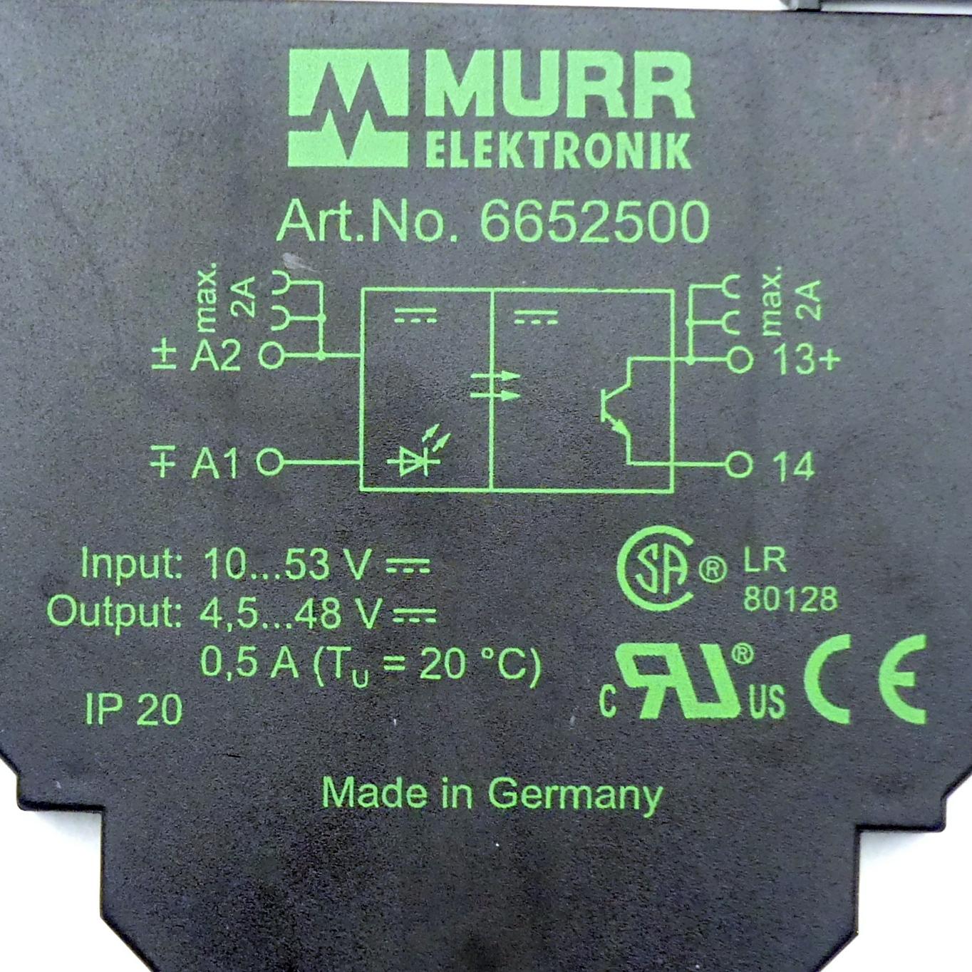 Produktfoto 2 von MURRELEKTRONIK Optokopplermodul