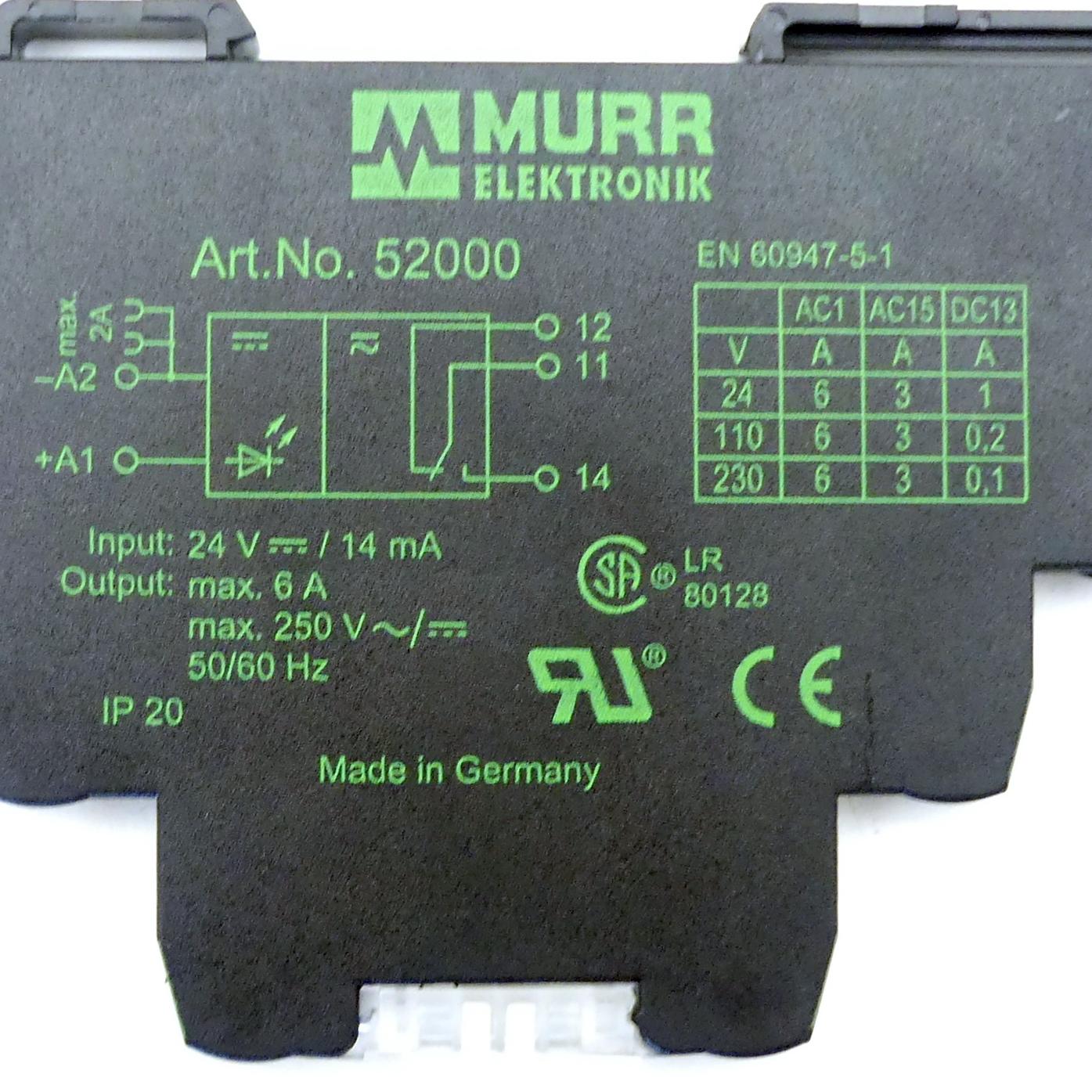 Produktfoto 2 von MURRELEKTRONIK Optokopplermodul