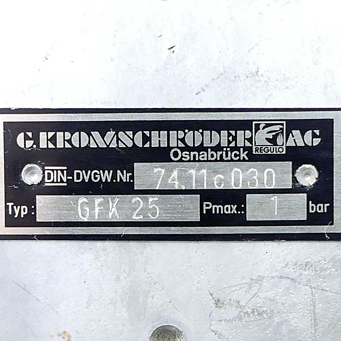 Produktfoto 2 von KROMSCHRöDER Gasfilter