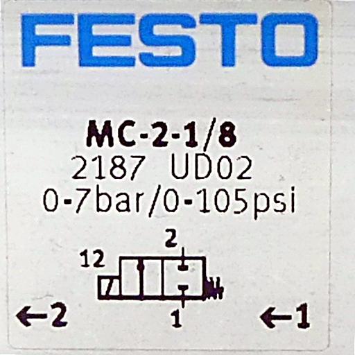 Produktfoto 2 von FESTO Magnetventil MC-2-1/8