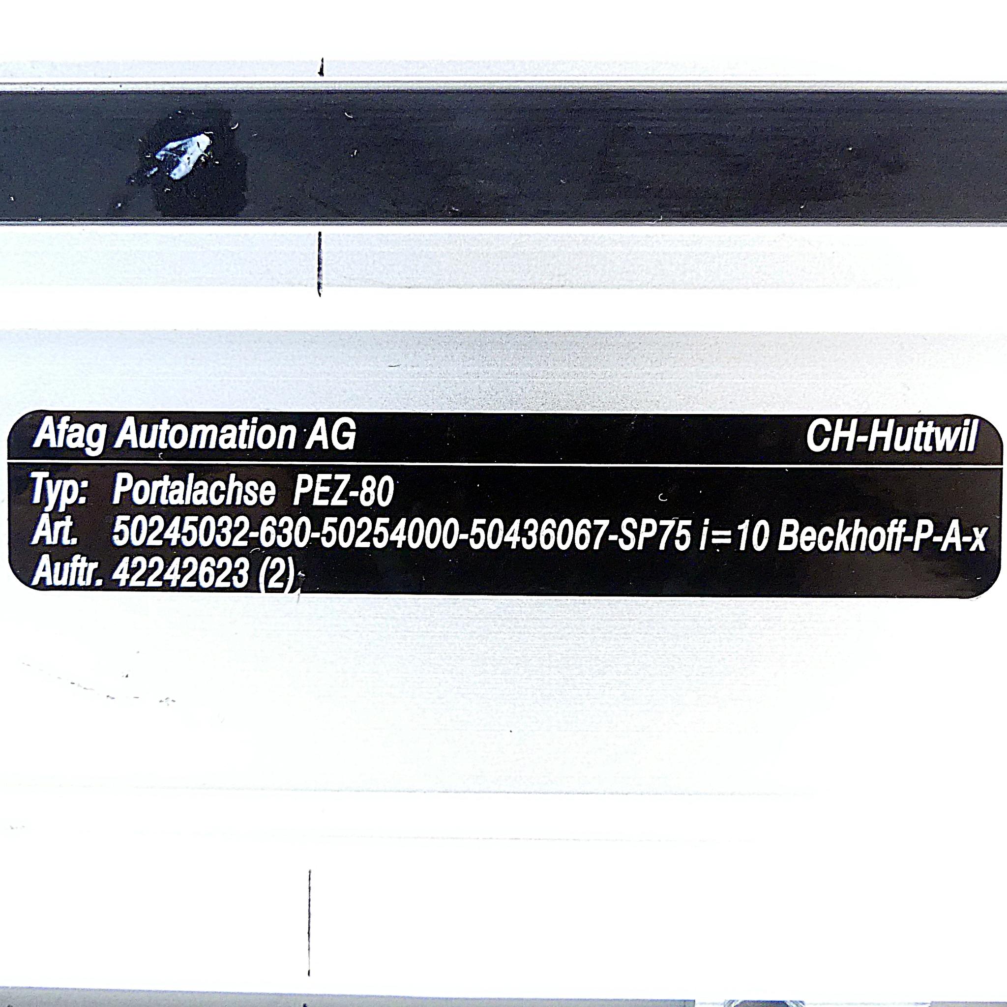 Produktfoto 2 von AFAG Linear Modul PEZ-80