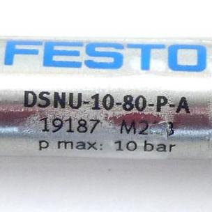 Produktfoto 2 von FESTO Rundzylinder DSNU-10-80-P-A