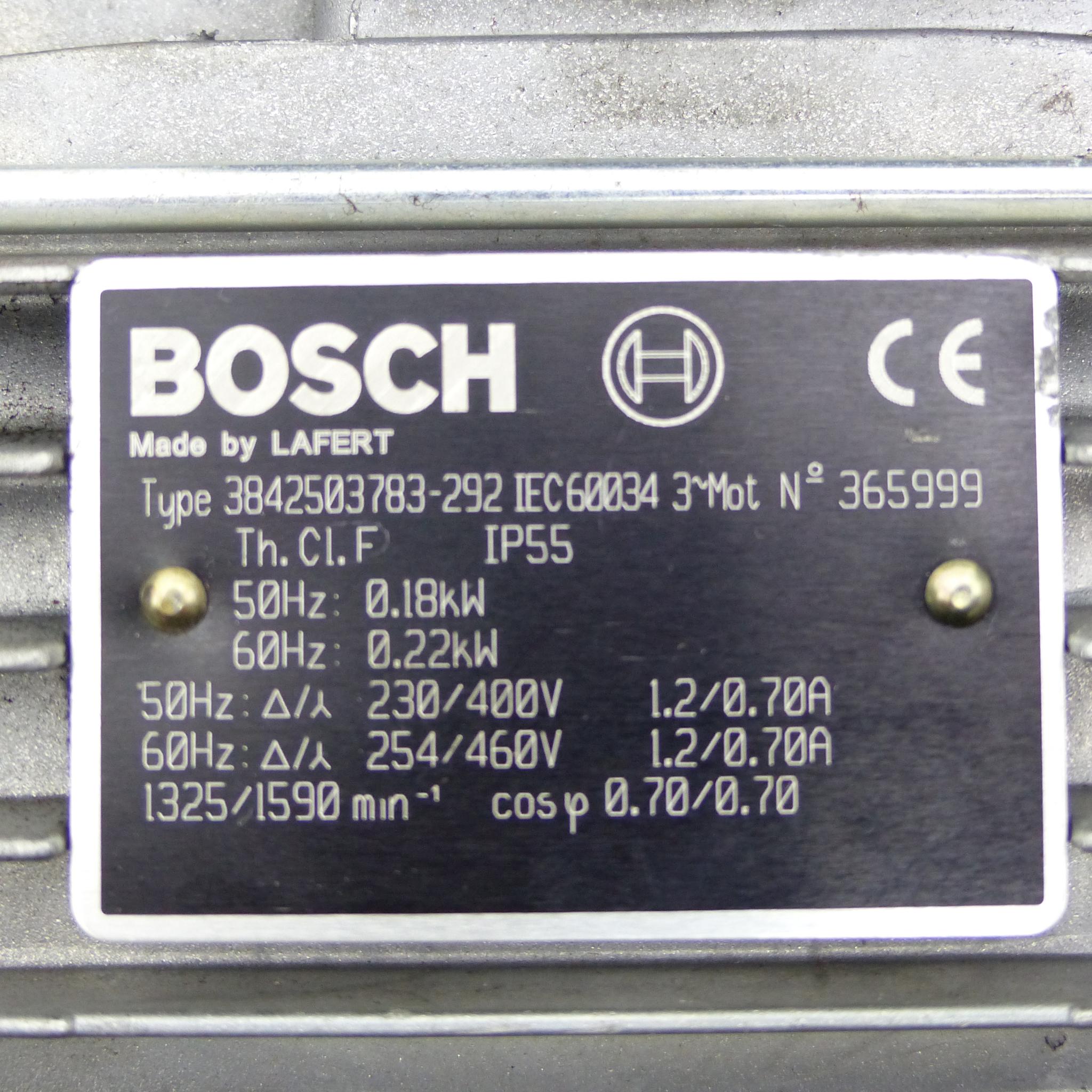 Produktfoto 2 von BOSCH Getriebemotor 3842503783-292