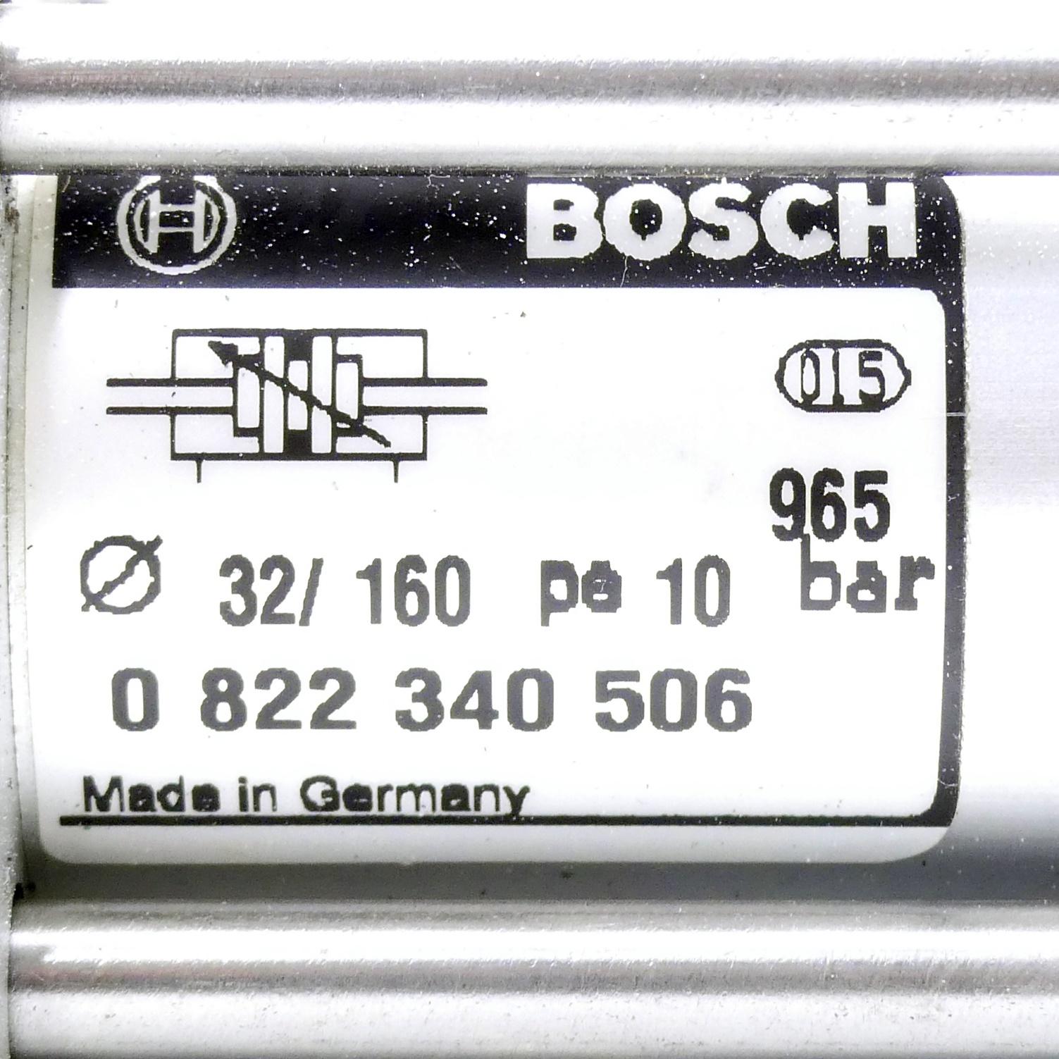 Produktfoto 2 von BOSCH Pneumatikzylinder 0 822 340 506