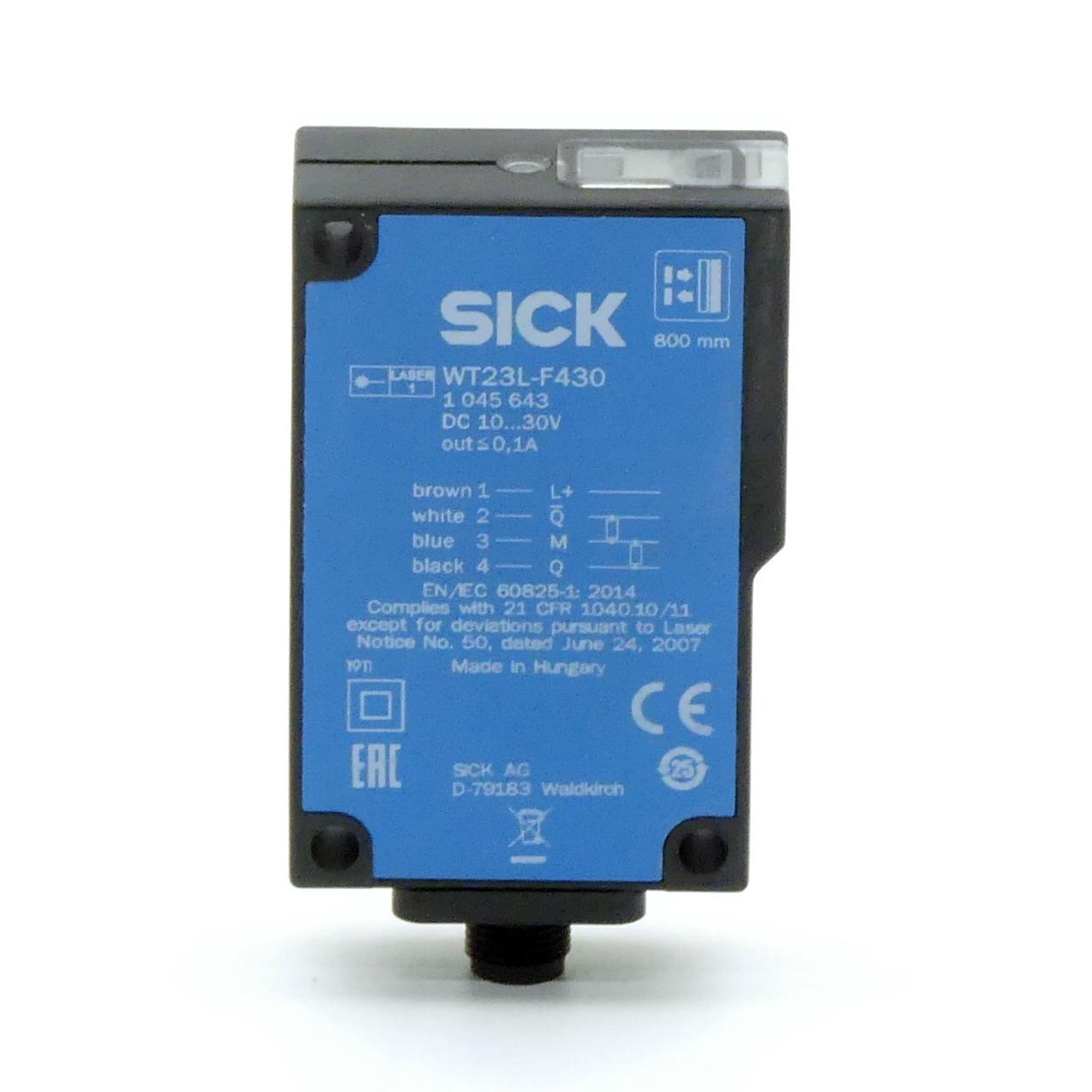 Produktfoto 3 von SICK Lichtschranken WT23L-F430