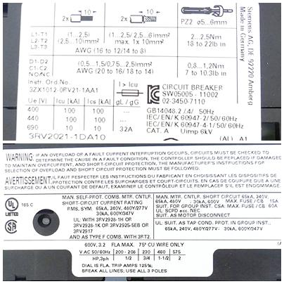 Produktfoto 2 von SIEMENS Leistungsschalter