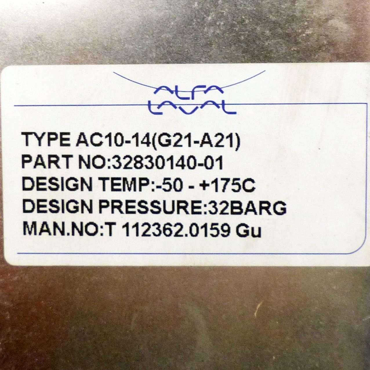 Produktfoto 2 von ALFA LAVAL Plattenwärmetauscher