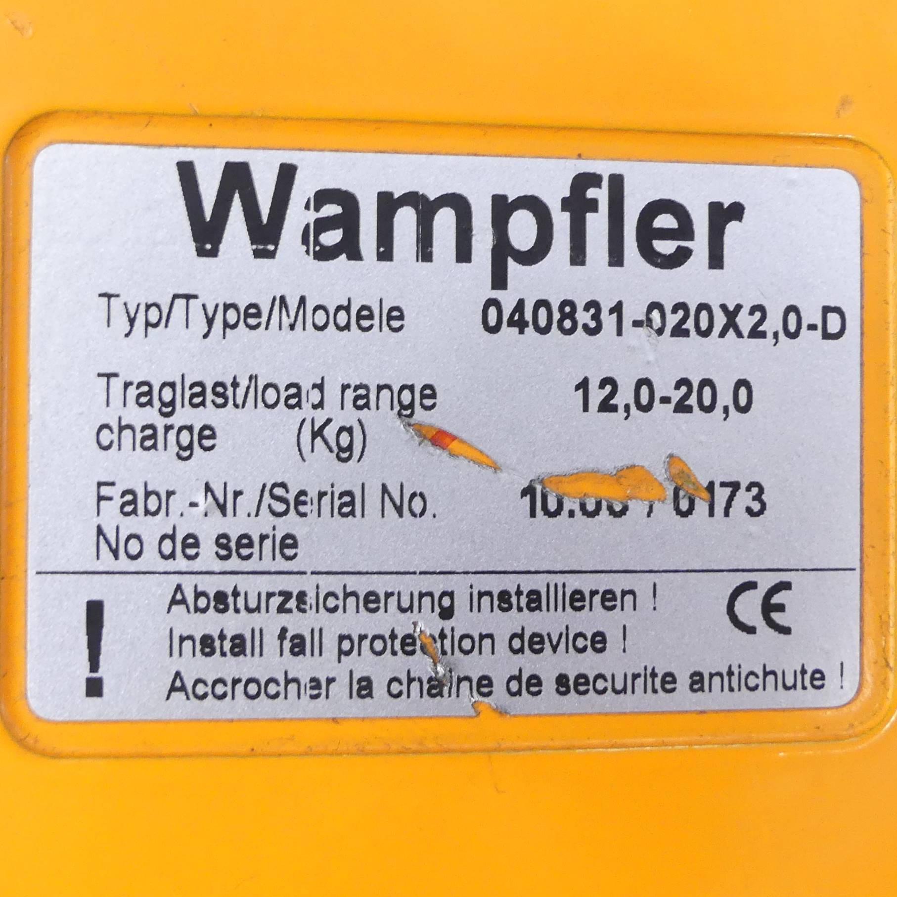 Produktfoto 2 von WAMPFLER Balancer ohne Arretierung