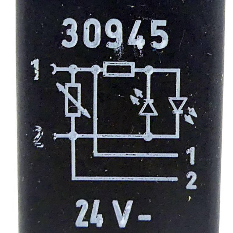 Produktfoto 5 von FESTO 2 Stück Steckdosenleitungen KME-1-24DC-5-LED