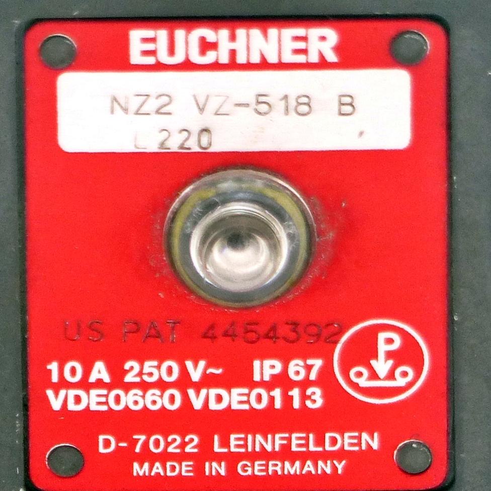 Produktfoto 2 von EUCHNER Sicherheitsschalter NZ2 VZ-528 B L220