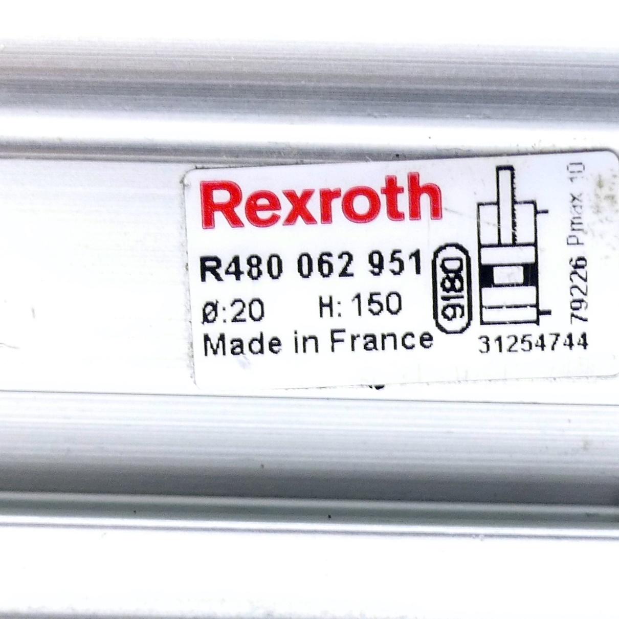 Produktfoto 2 von REXROTH Pneumatikzylinder R480 062 951