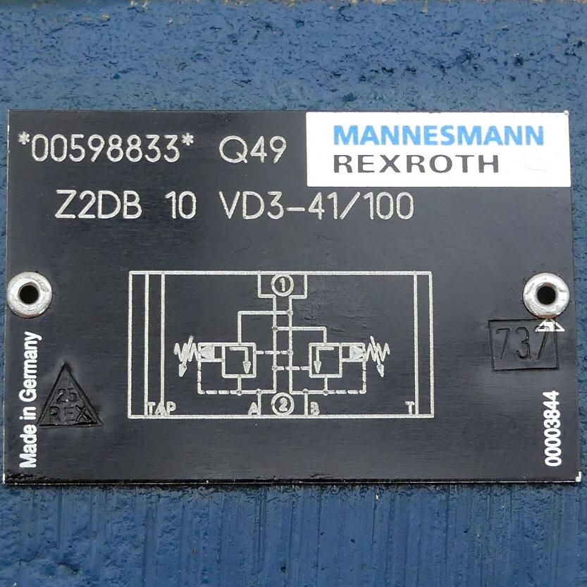 Produktfoto 2 von REXROTH Druckbegrenzungsventil