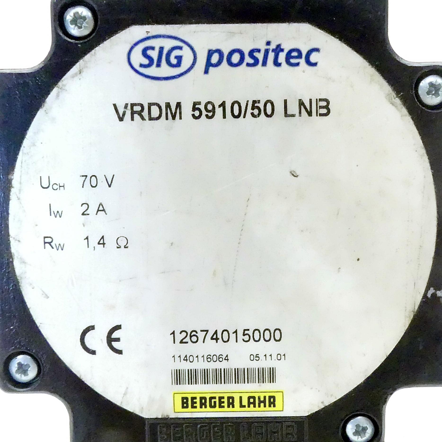 Produktfoto 2 von SIG Schrittmotor VRDM4910/50 LNB