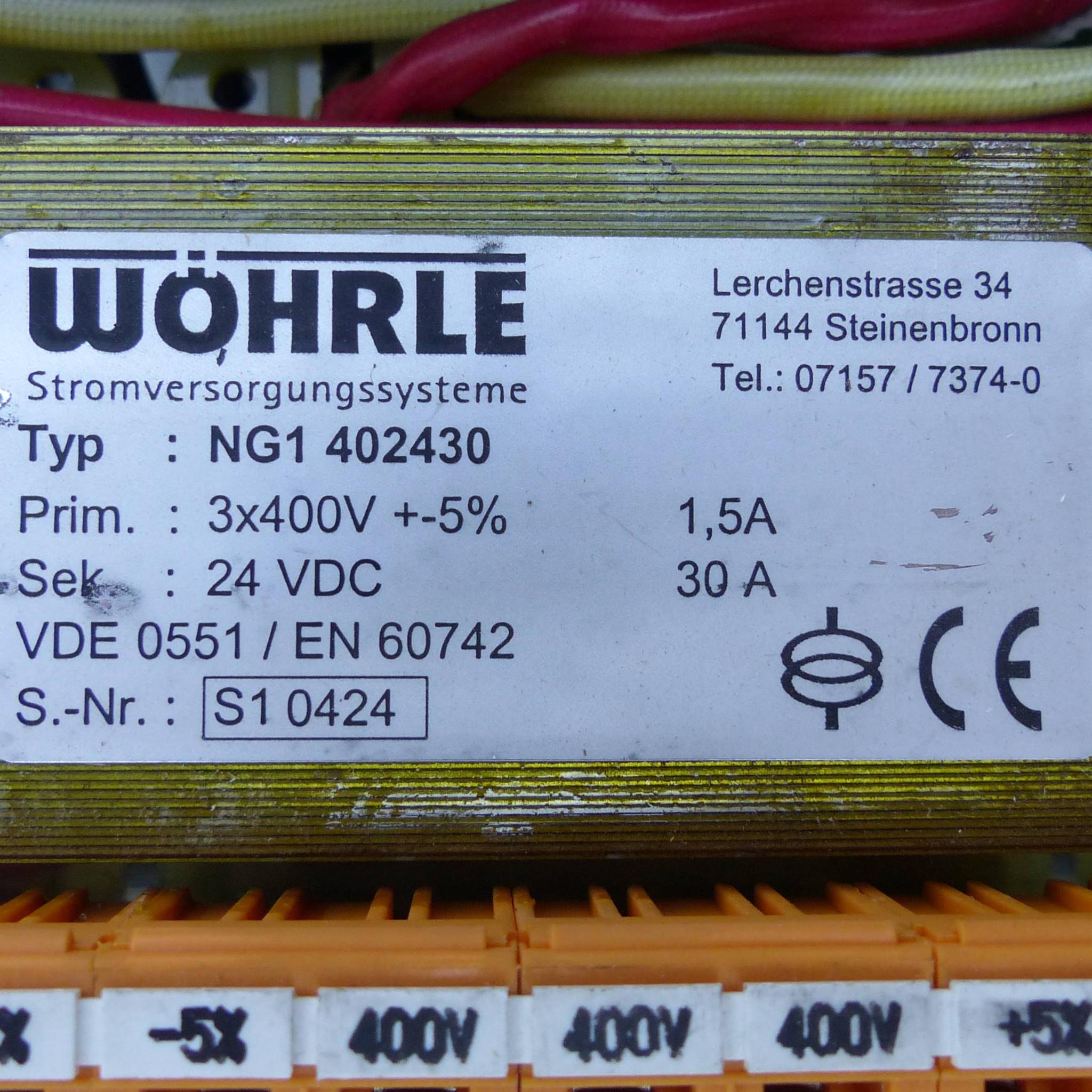 Produktfoto 2 von WöHRLE Netzgerät