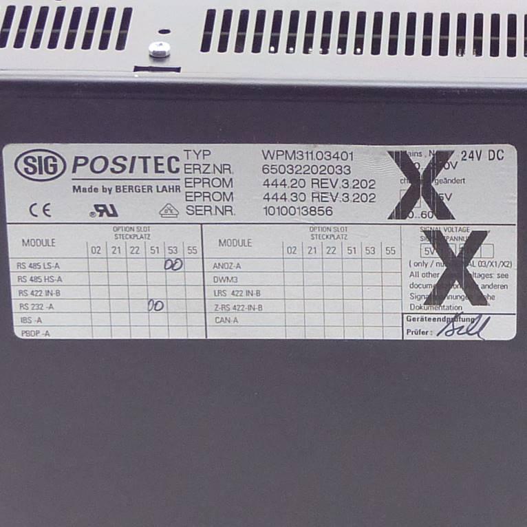 Produktfoto 2 von BERGER LAHR Positioniereinheit WPM-311.03401