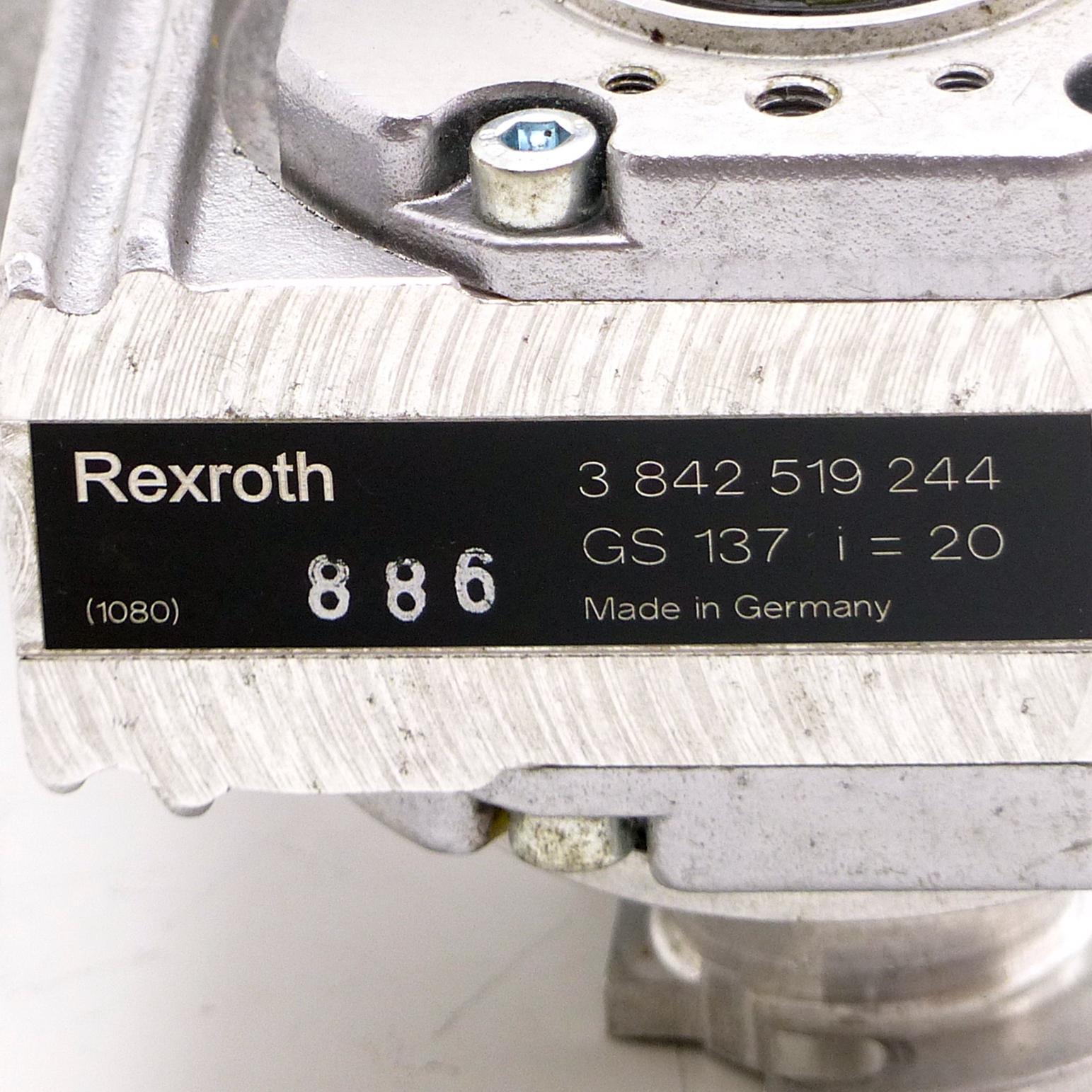 Produktfoto 3 von REXROTH Getriebemotor