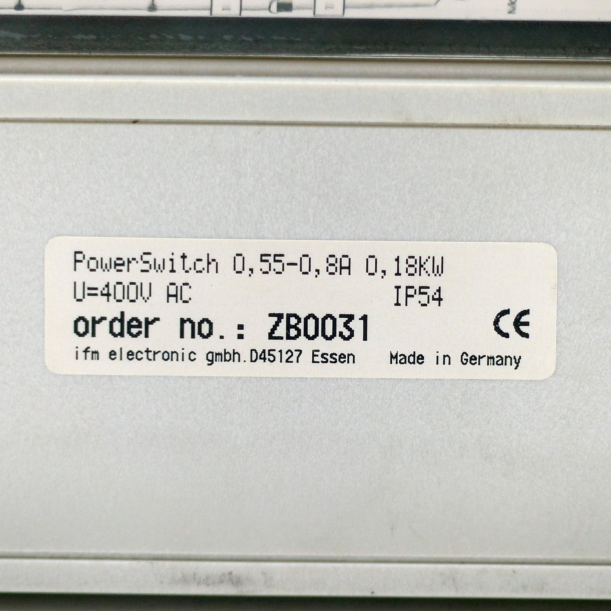 Produktfoto 2 von IFM Power Switch Motorstarter