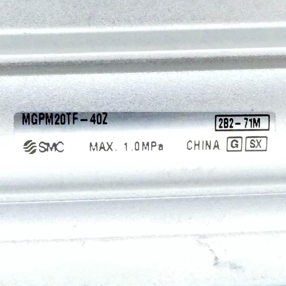 Produktfoto 2 von SMC Flachzylinder MGPM20TF-40Z