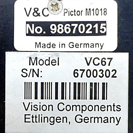 Produktfoto 2 von VISION COMPONENTS Industriekamera VC67