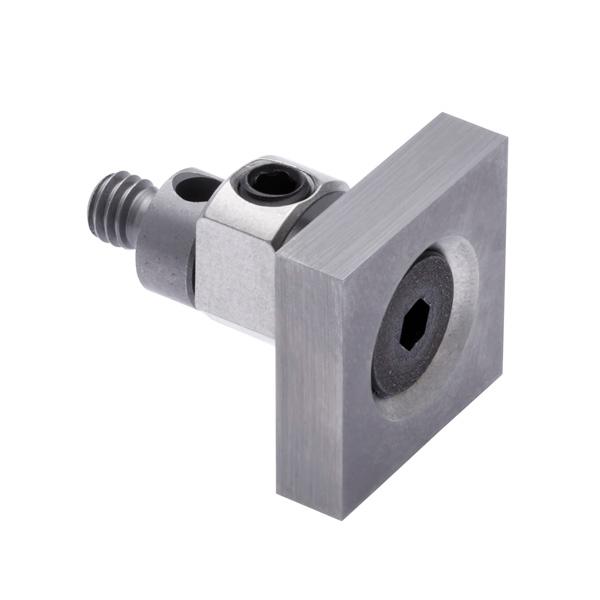 M4 Würfelförmiger Tastereinsatz zur Werkzeugmessung, 15 x 15 mm, Hartmetall, L 14,2 mm