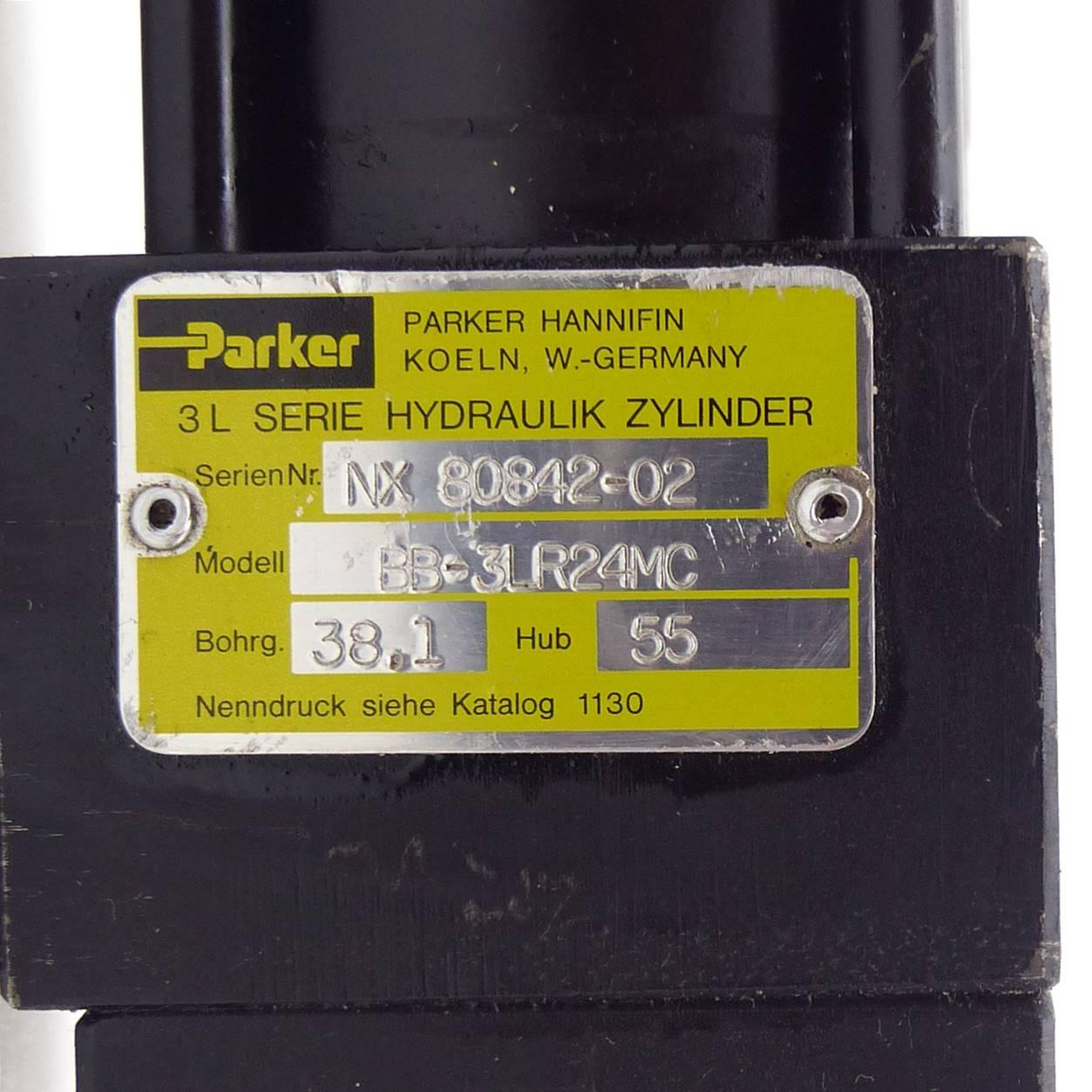 Produktfoto 2 von PARKER PARKER Hydraulikzylinder 38,1 x 55