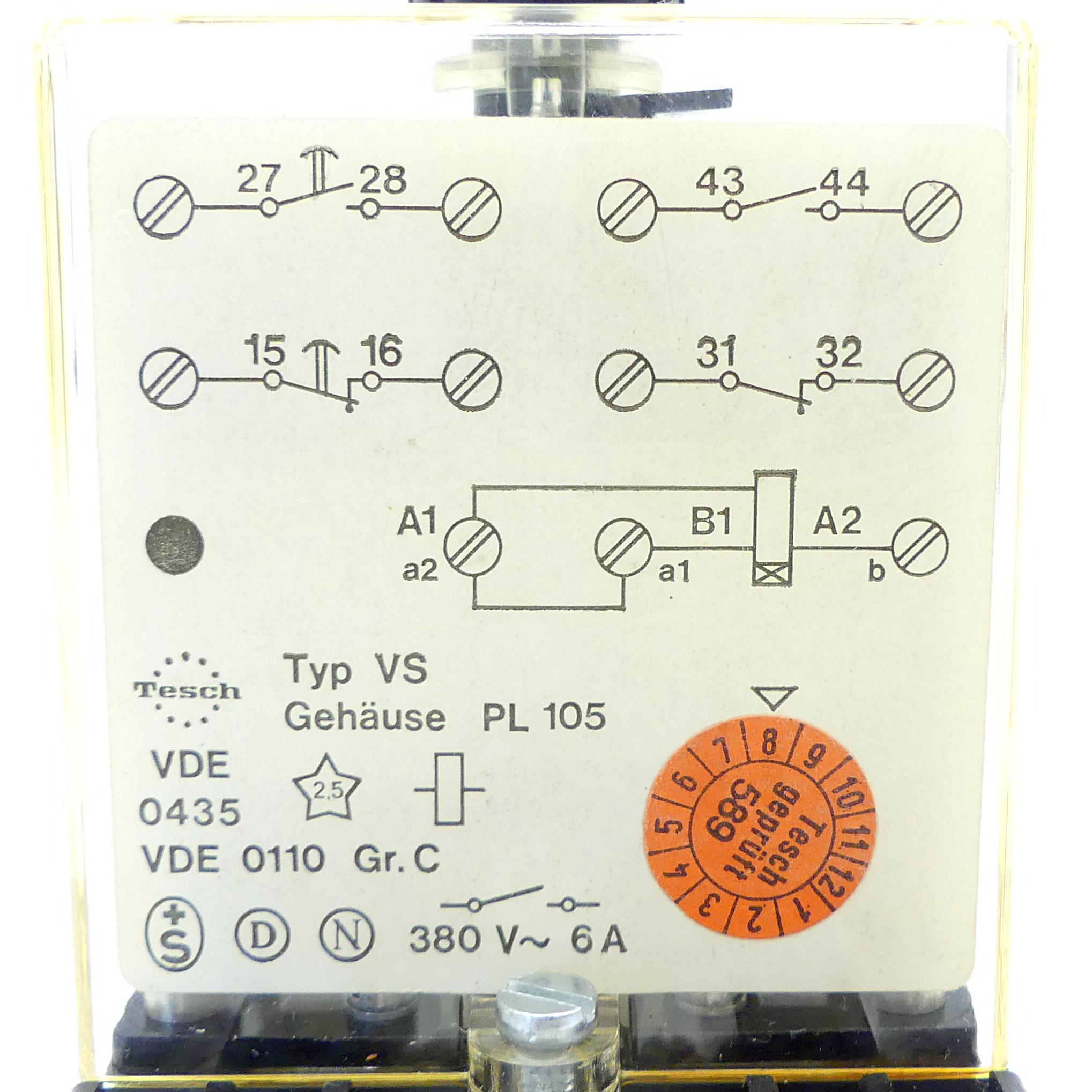 Produktfoto 2 von TESCH Zeitschaltuhr VS PL 105