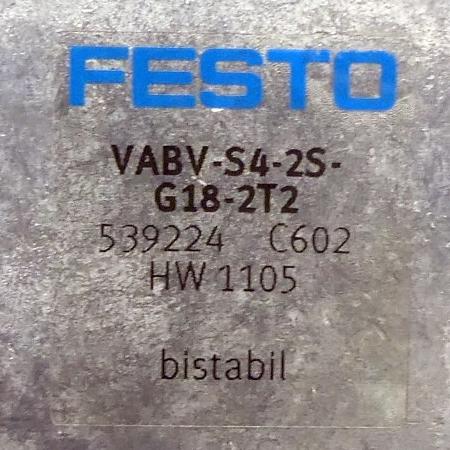 Produktfoto 2 von FESTO Verkettungsplatte VABV-S4-2S-G18-2T2