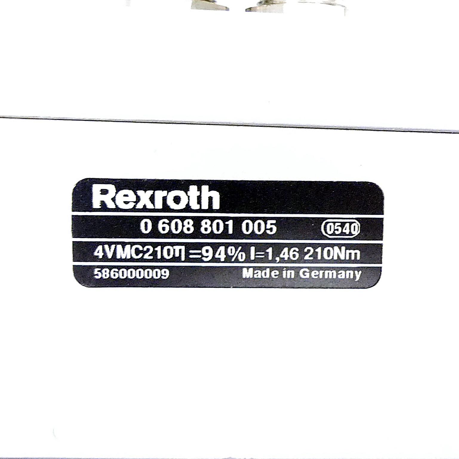 Produktfoto 2 von REXROTH Versetzter Abtrieb mit integriertem Messwertgeber