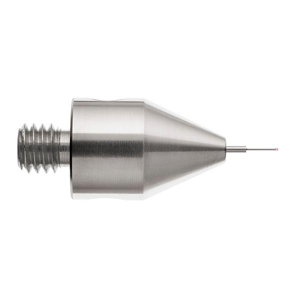 M5 Ø0,3 mm Rubinkugel, Hartmetallschaft, L 20 mm, EAL 3 mm