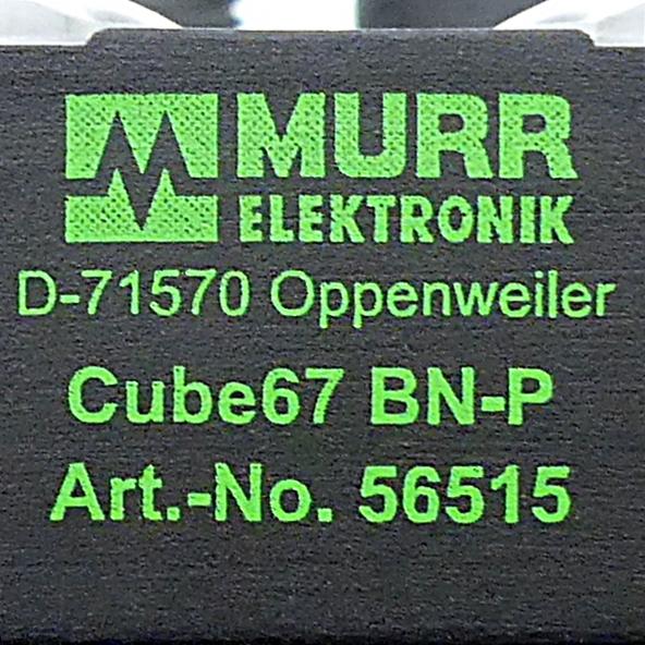 Produktfoto 2 von MURRELEKTRONIK Busknoten Cube67 BN-P