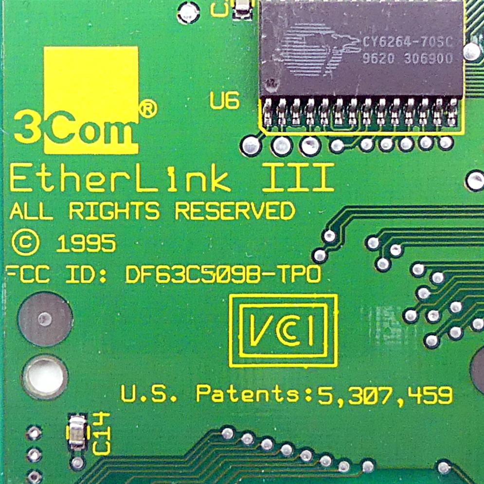 Produktfoto 2 von 3COM Netzwerk Ethernet Schnittstellenkarte