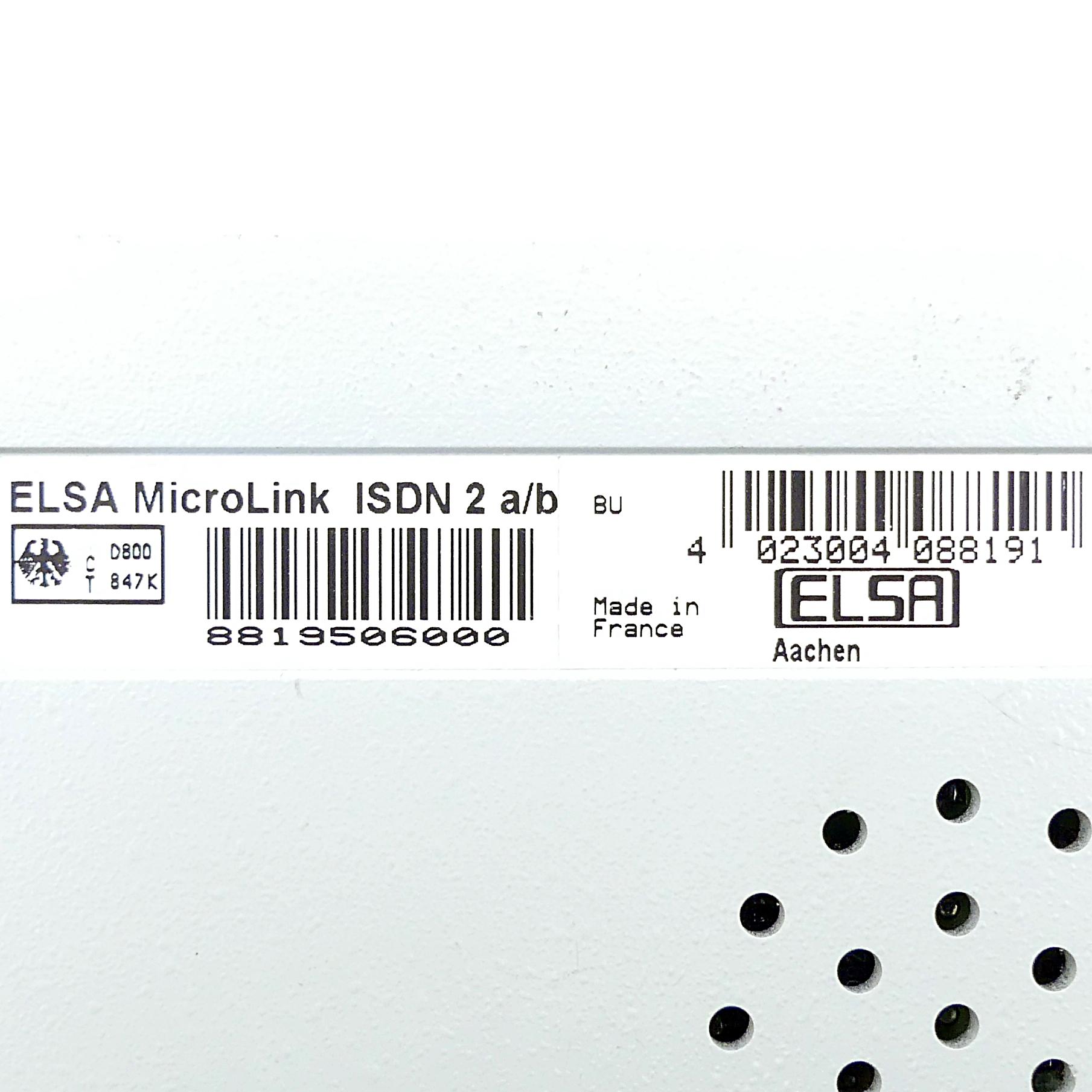 Produktfoto 2 von ELSA Terminaladapter MicroLink