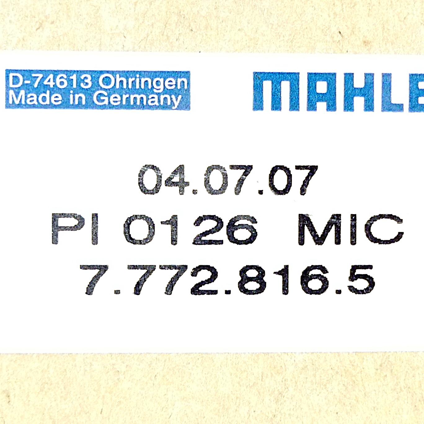 Produktfoto 2 von MAHLE Belüftungsfilter