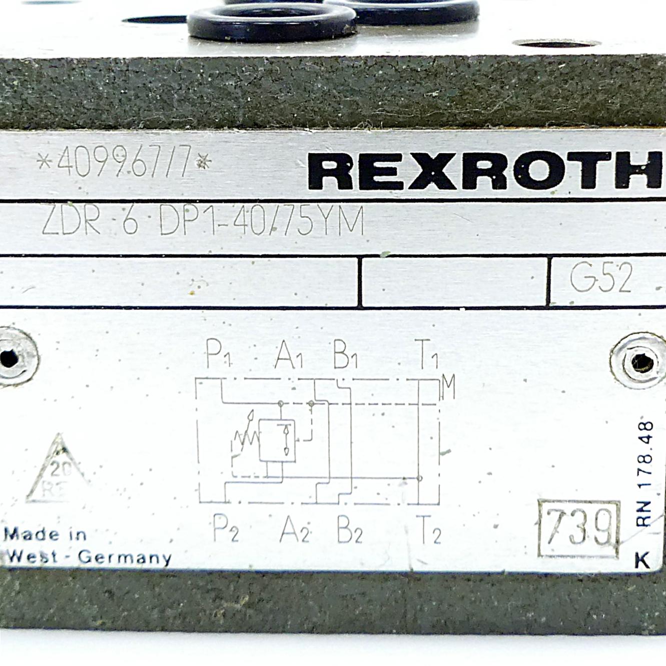 Produktfoto 2 von REXROTH Druckreduzierventil ZDR 6 DP1-40/75YM