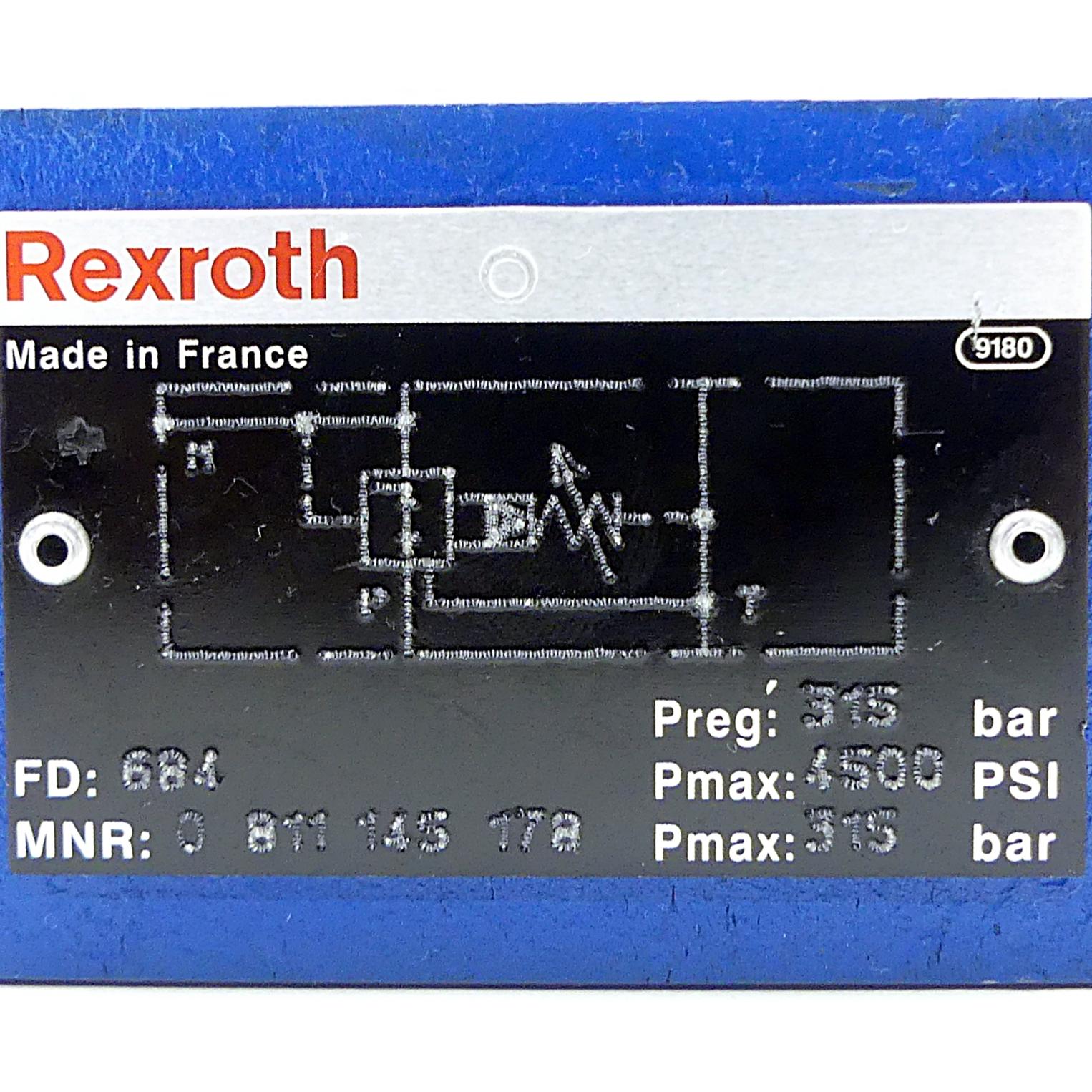 Produktfoto 2 von REXROTH Druckreduzierungsventil