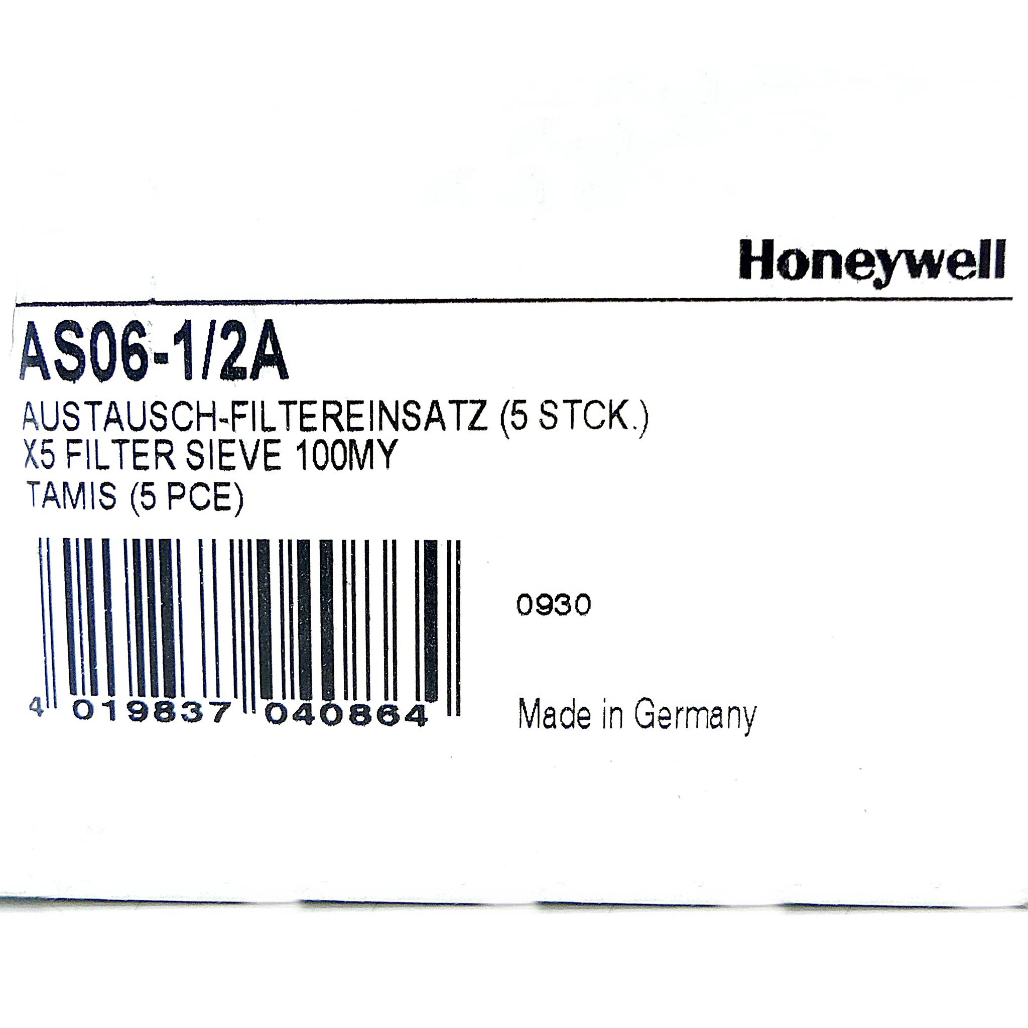 Produktfoto 2 von HONEYWELL Ersatzsieb