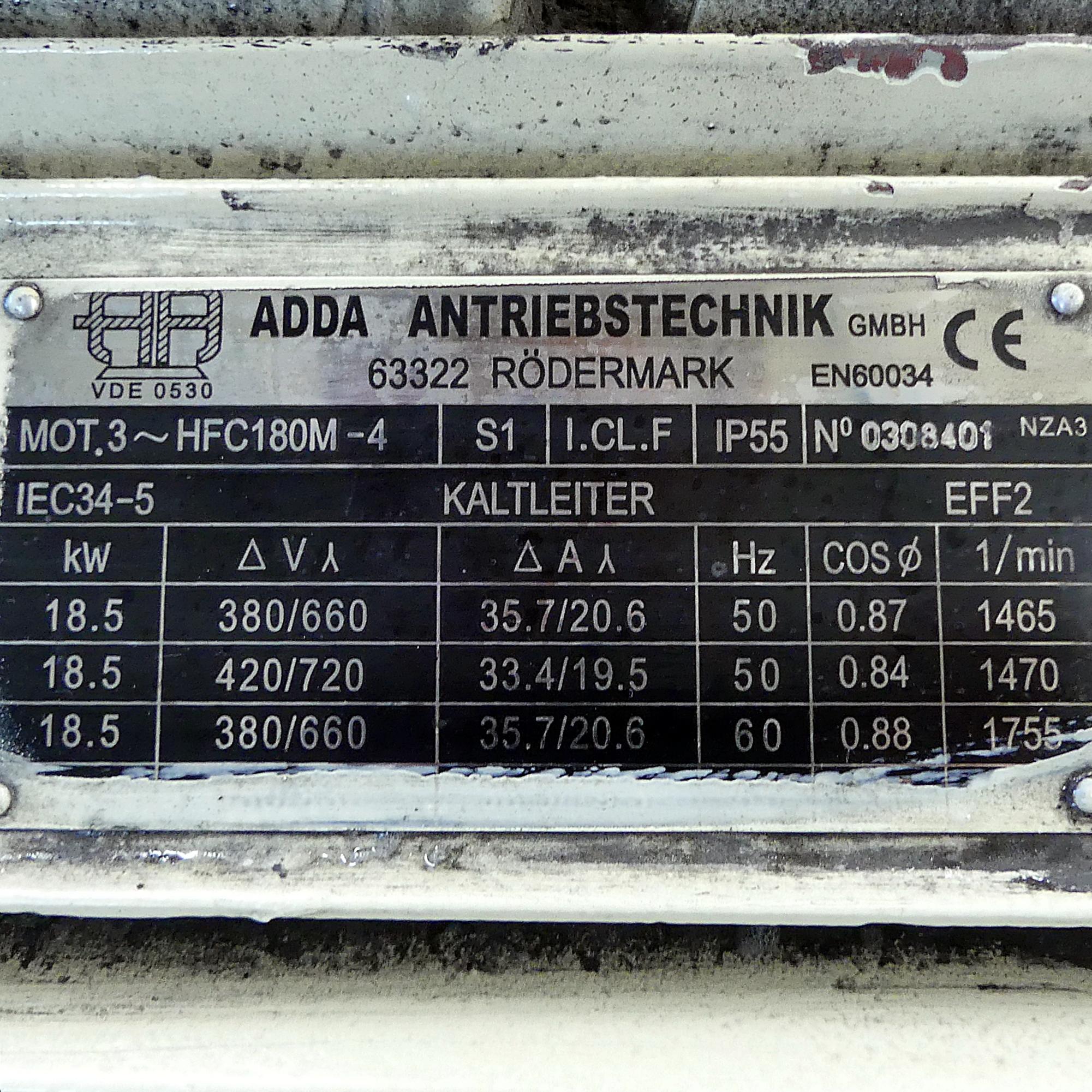 Produktfoto 2 von ADDA ANTRIEBSTECHNIK Drehstrommotor