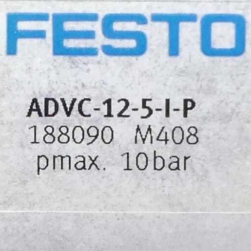 Produktfoto 2 von FESTO Kurzhubzylinder ADVC-12-5-I-P