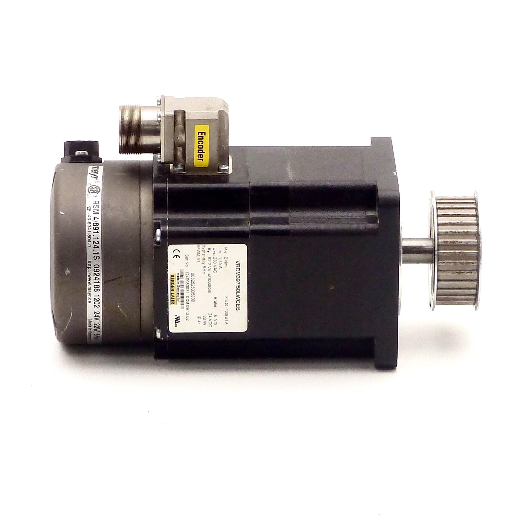 Produktfoto 3 von BERGER LAHR Servomotor VRDM397/50LWCEB