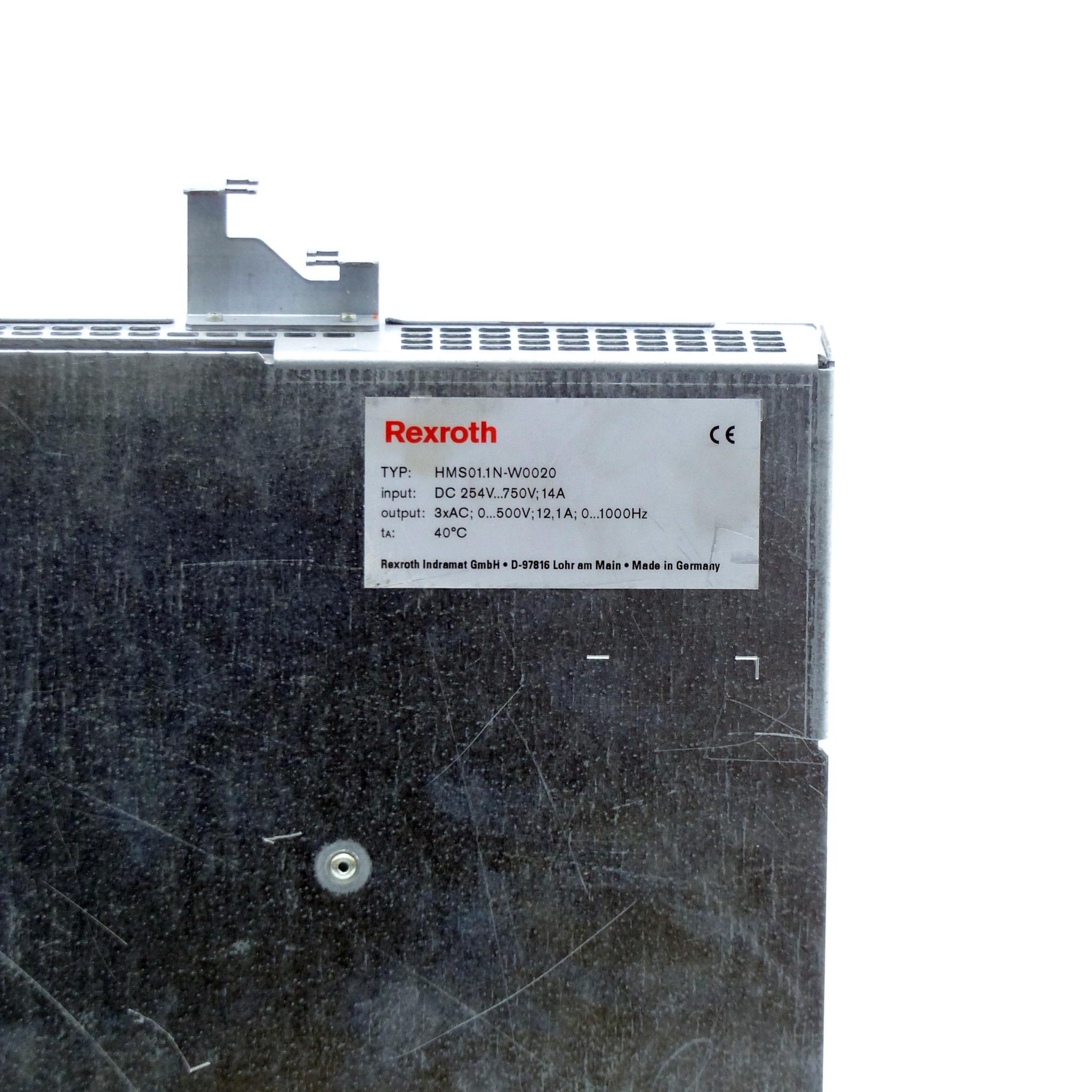 Produktfoto 2 von REXROTH Servo Drive HMS01.1N-W0020-A-07-NNNN