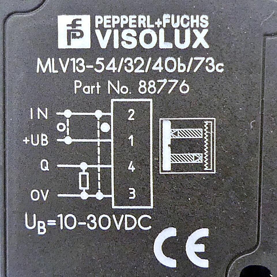 Produktfoto 2 von PEPPERL+FUCHS Reflexionslichtschranke MLV13-54/32/40b/73c