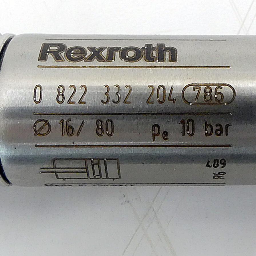 Produktfoto 2 von REXROTH Rundzylinder 0 822 332 204