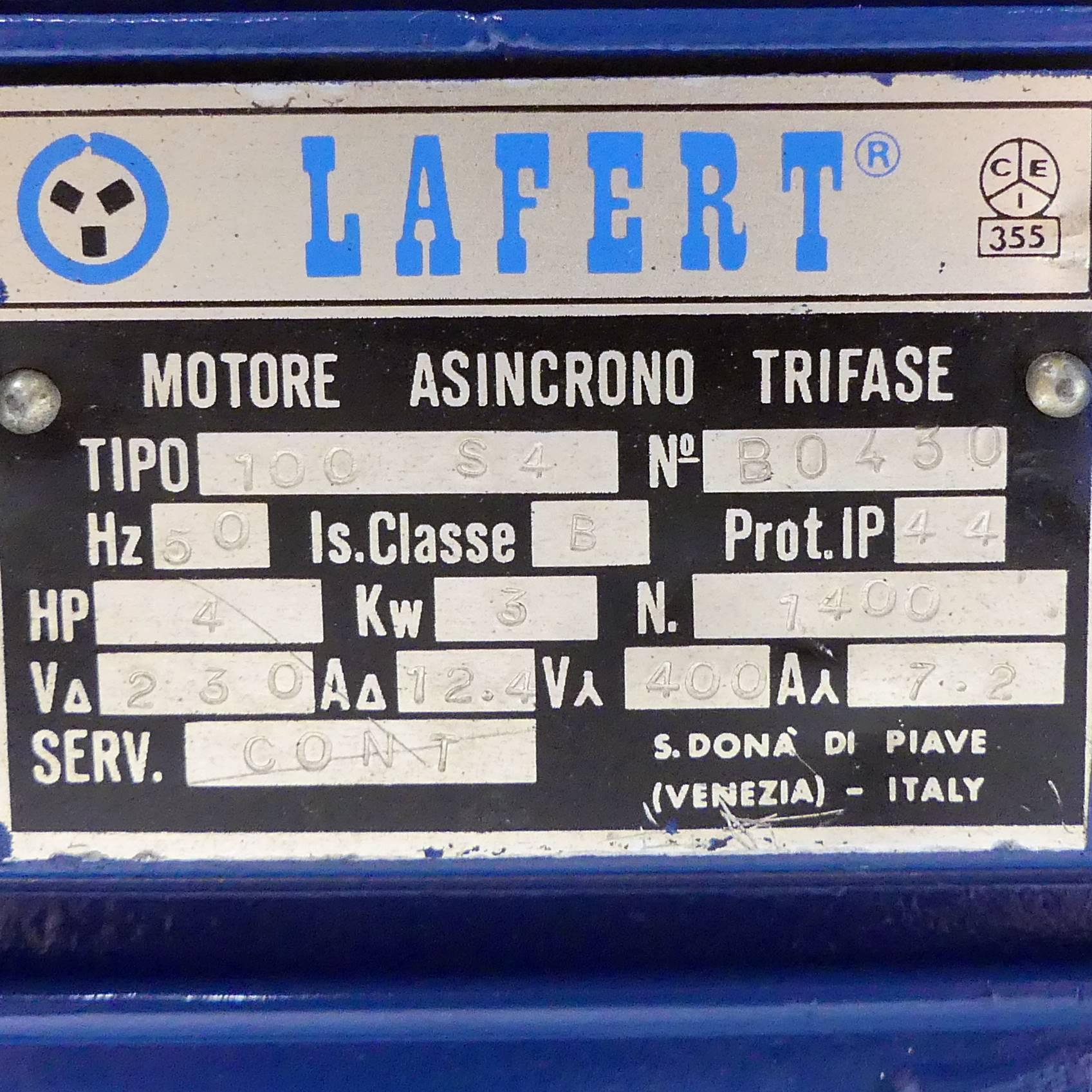 Produktfoto 2 von LAFERT Drehstrommotor 100 S4